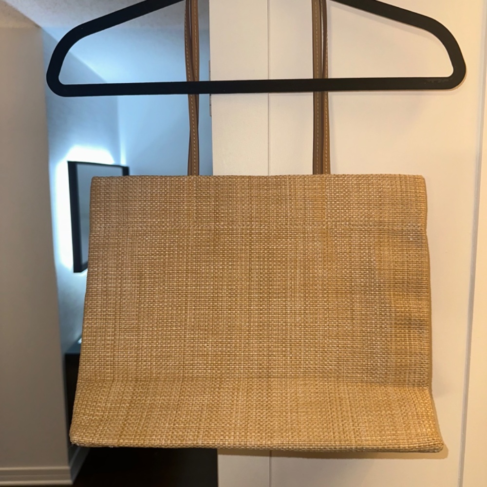 Authentic Prada Raffia Beige Limited Edition New … - image 4